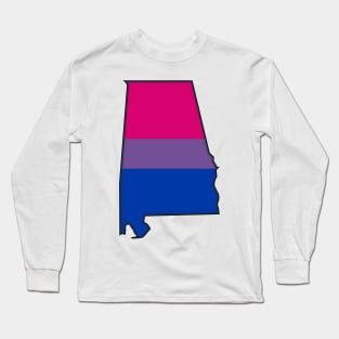 Alabama Bi Pride! Long Sleeve T-Shirt